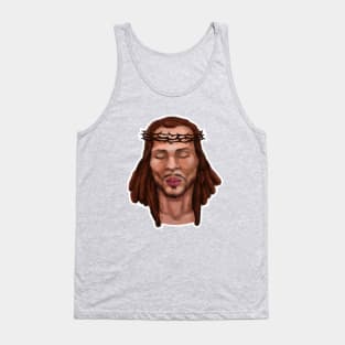 Black Jesus Tank Top